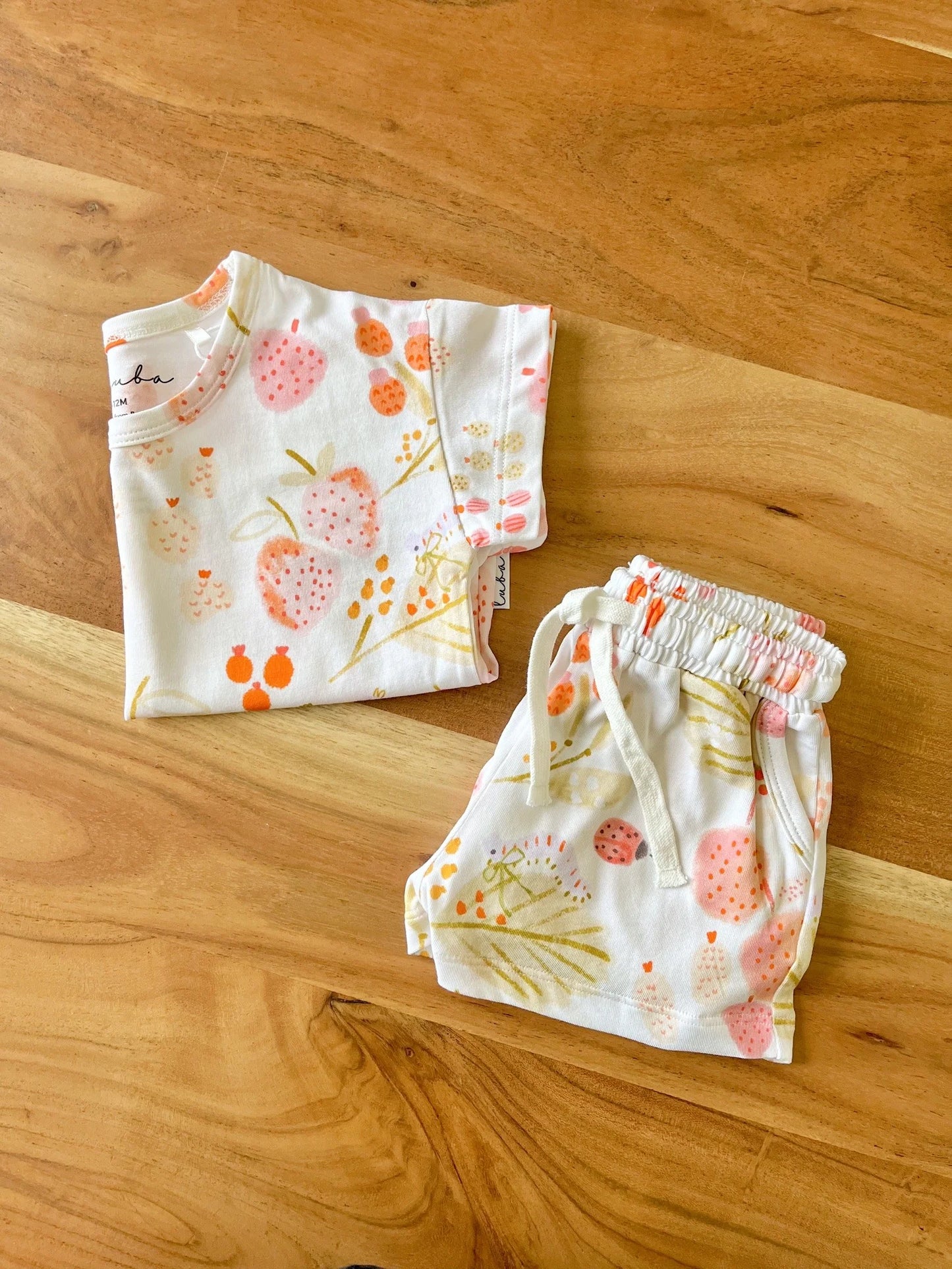 LITTLE LUBA - Dreamy Garden - Short Set