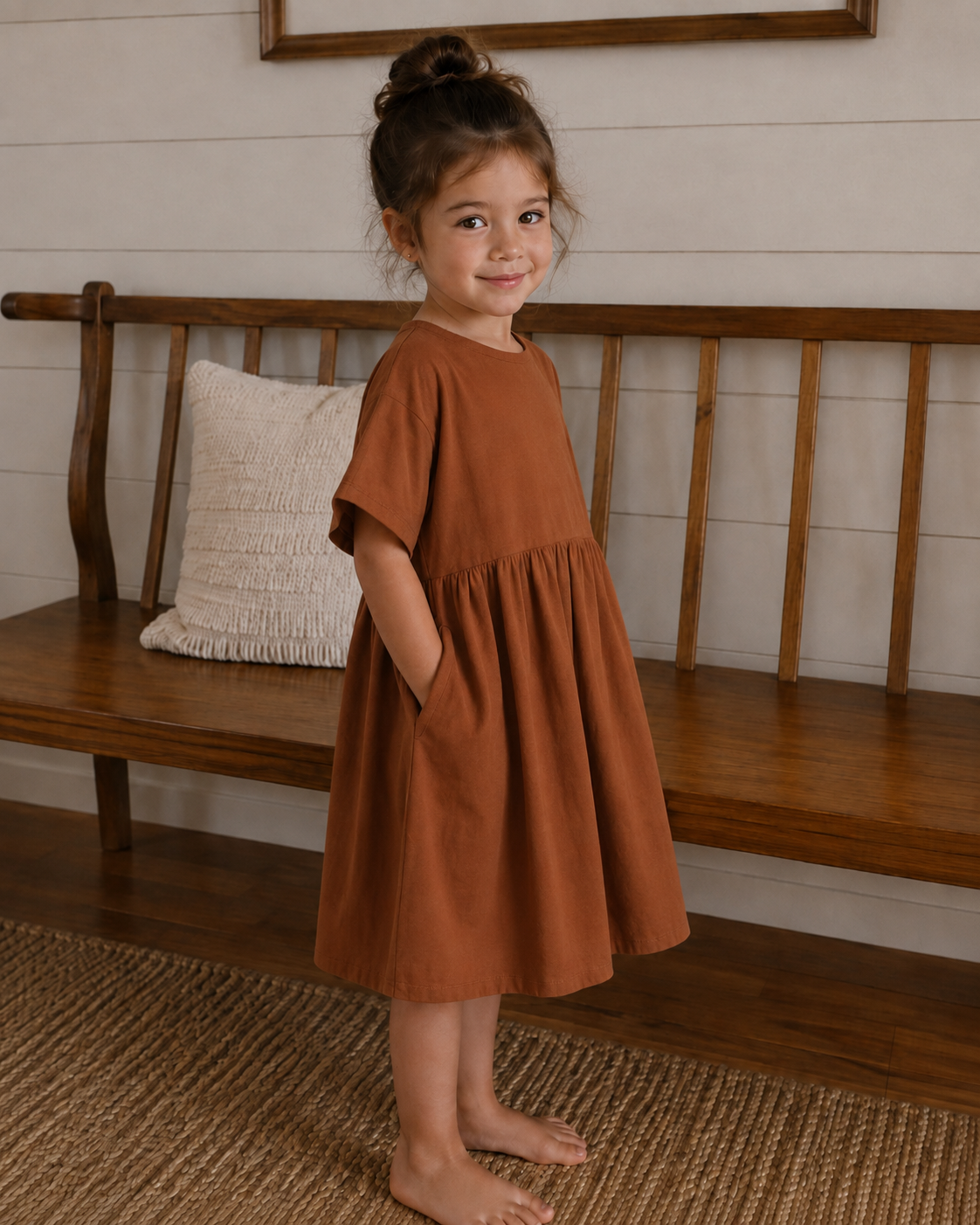 Pre Order - Teddy Little - Autumn Dress