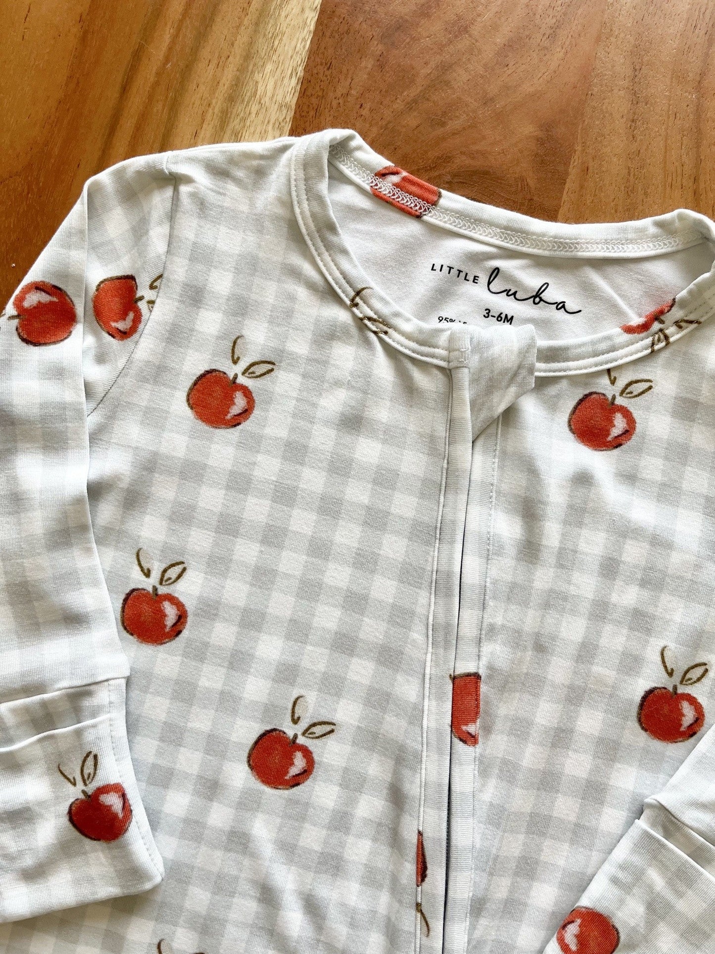 LITTLE LUBA - Bamboo Sleeper -Apple Pie