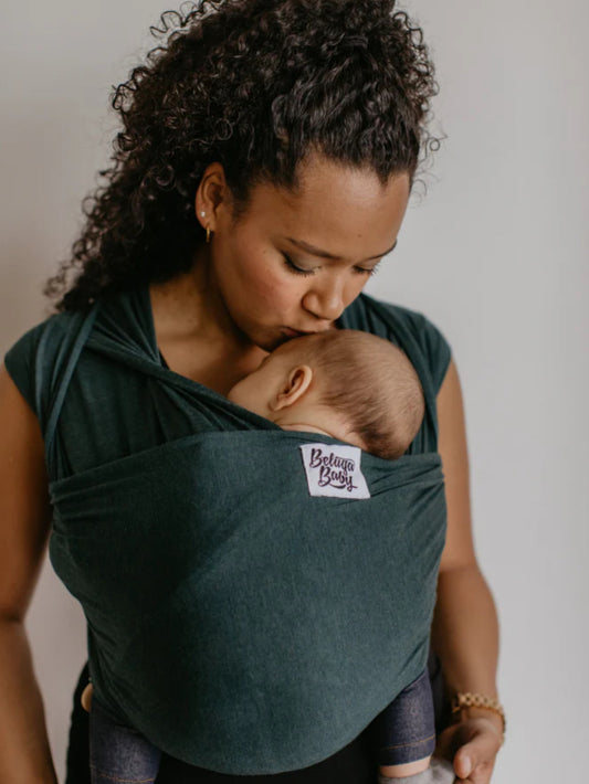 Beluga Baby - The Spruce Beluga Wrap - Heather Teal