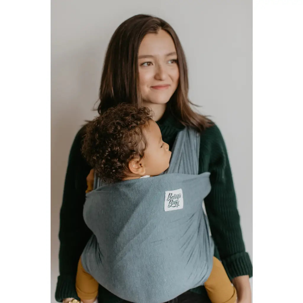 Beluga Baby - The River Beluga Wrap - Deep Blue