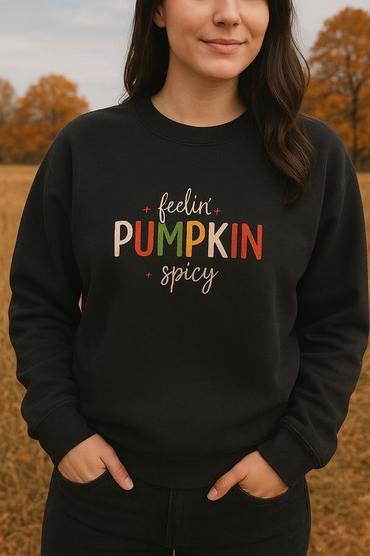Teddy Little Apparel - Pumpkin Spicy Crewneck