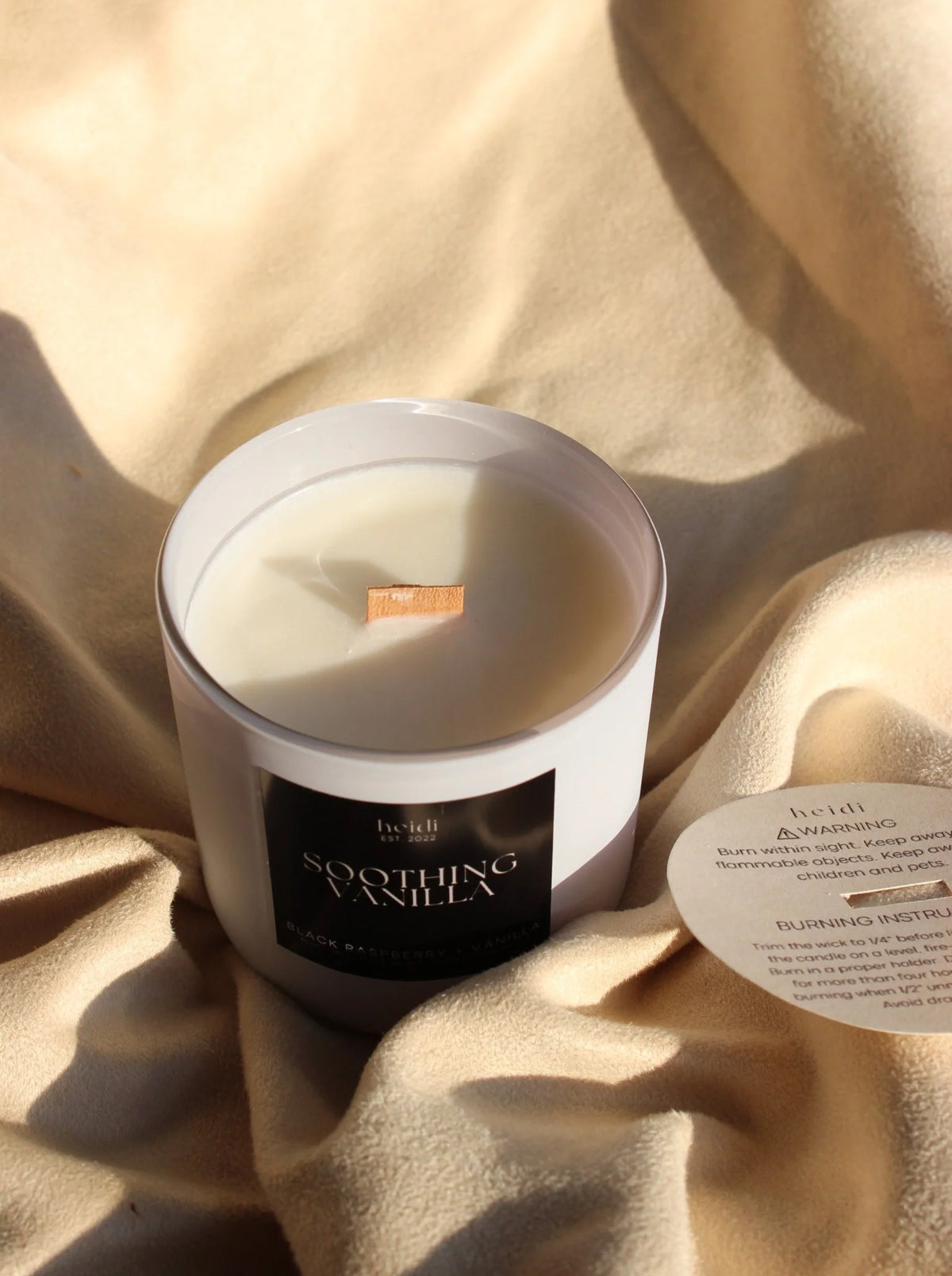 Heidi Studio - Soothing Vanilla Candle