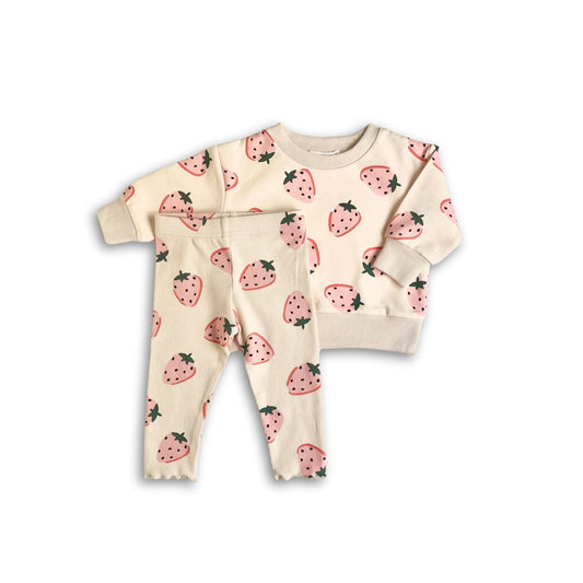 LITTLE LUBA - Strawberry - Lounge Set