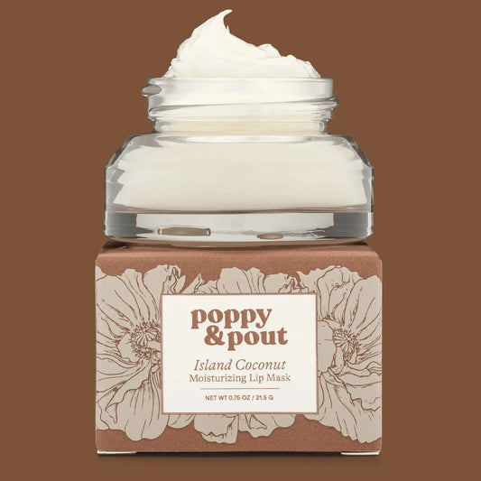 Poppy & Pout - Lip Mask - Island Coconut