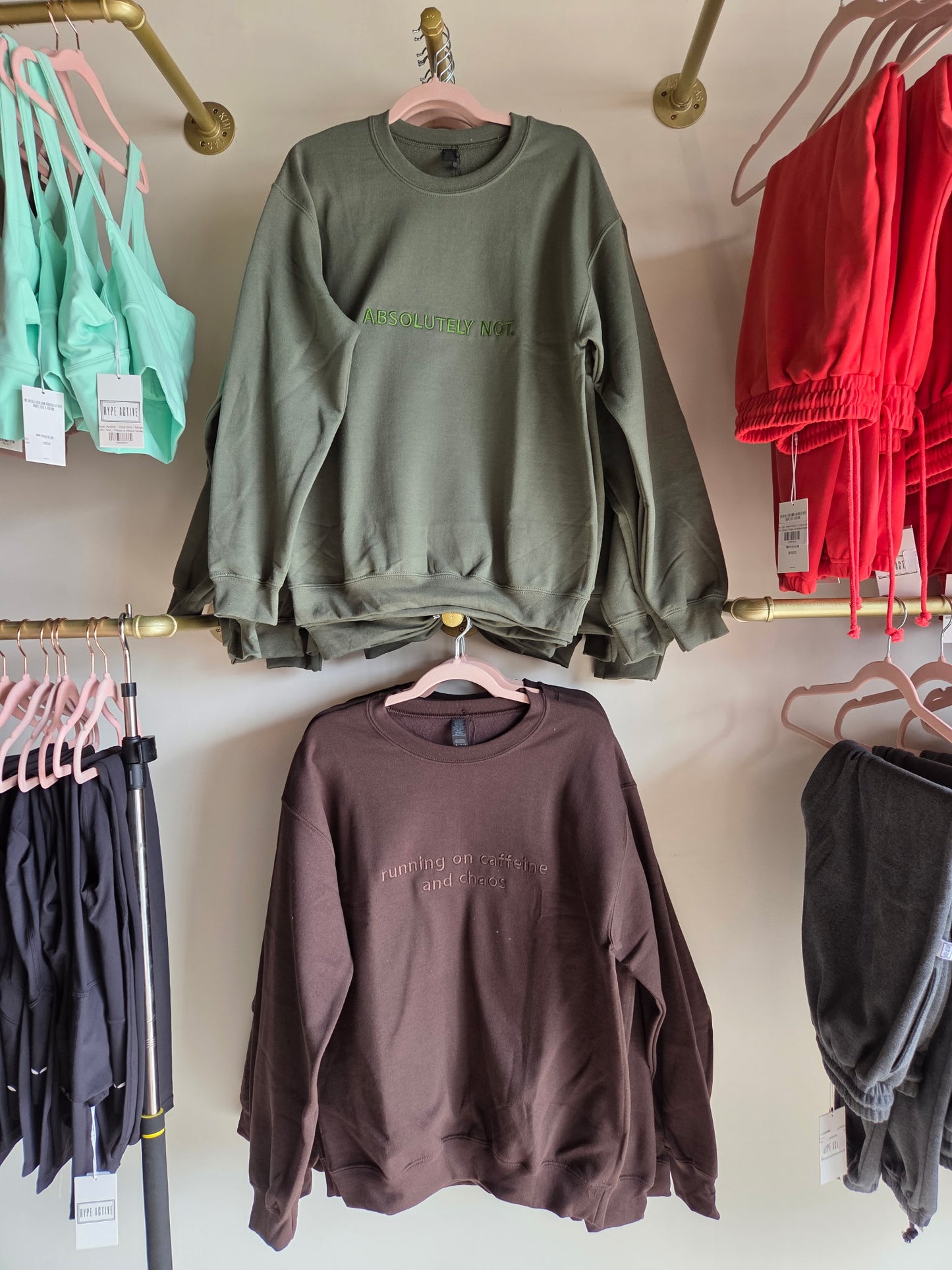 Teddy Little Apparel - Absolutely Not - Olive