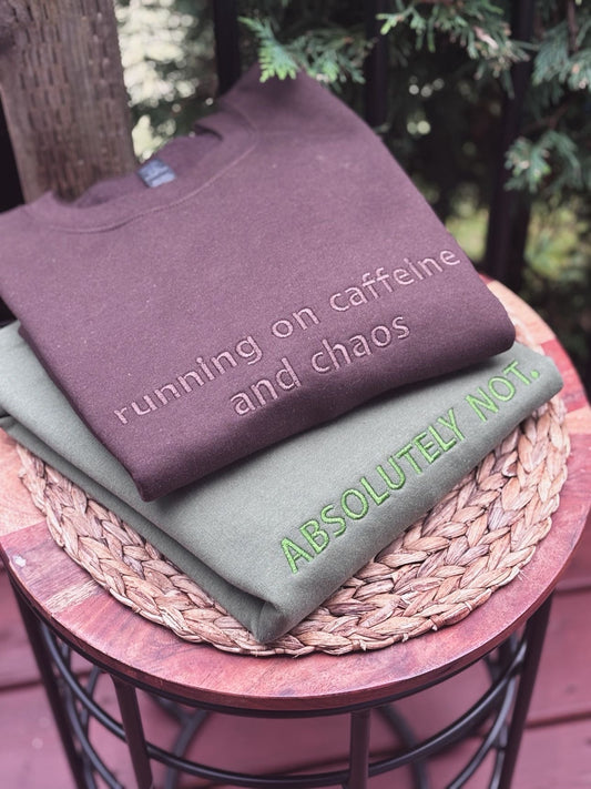 Teddy Little Apparel - Absolutely Not - Olive