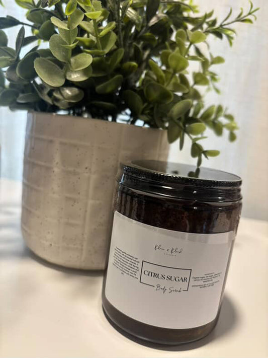 Bloom & Blend Naturals - Citrus Sugar Body Scrub
