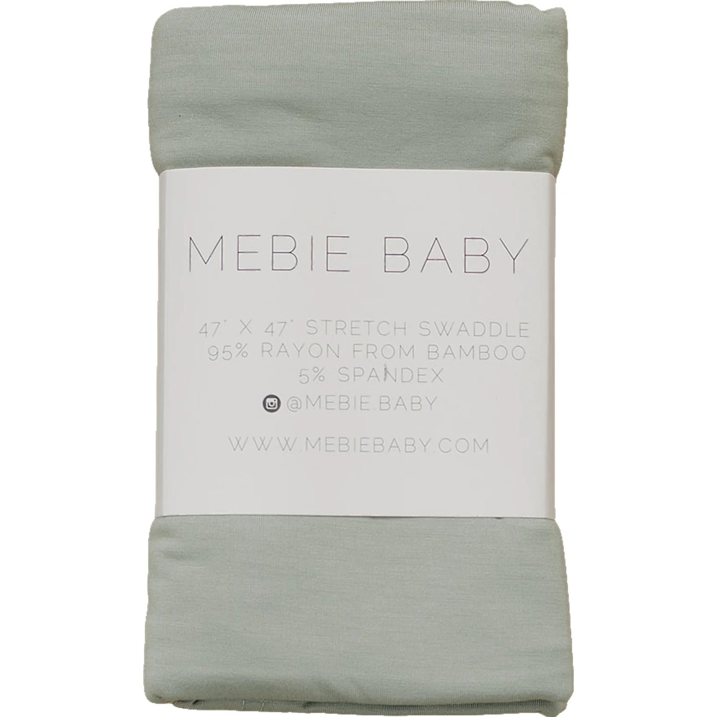 Mebie Baby - Sage Stretch Swaddle