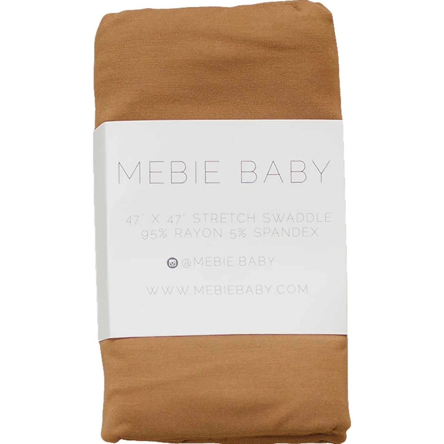 Mebie Baby - Mustard Bamboo Stretch Swaddle