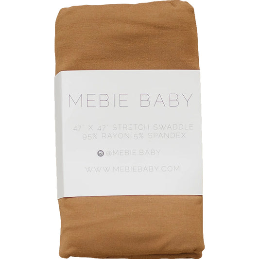 Mebie Baby - Mustard Bamboo Stretch Swaddle