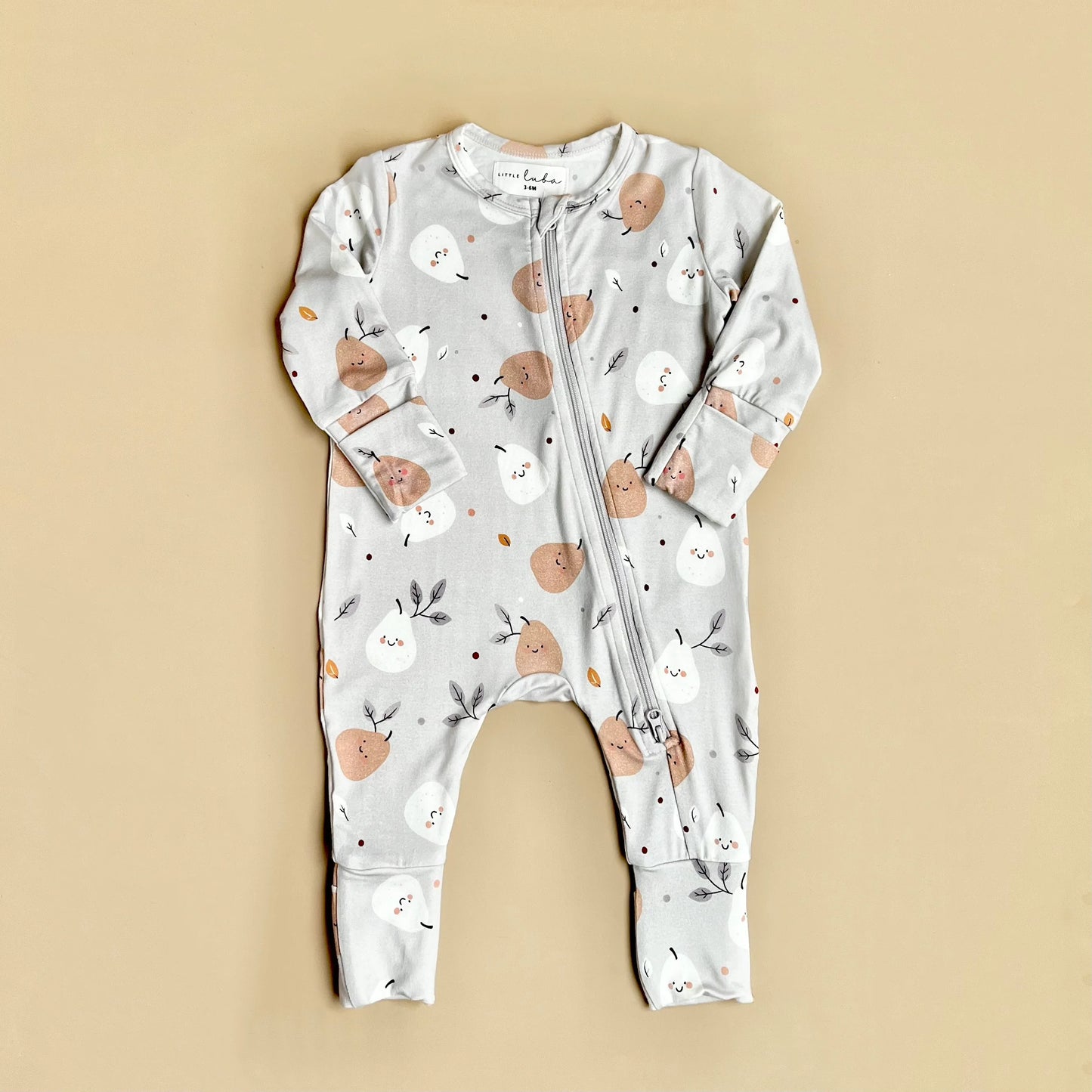 LITTLE LUBA - Happy Pears Bamboo Sleeper