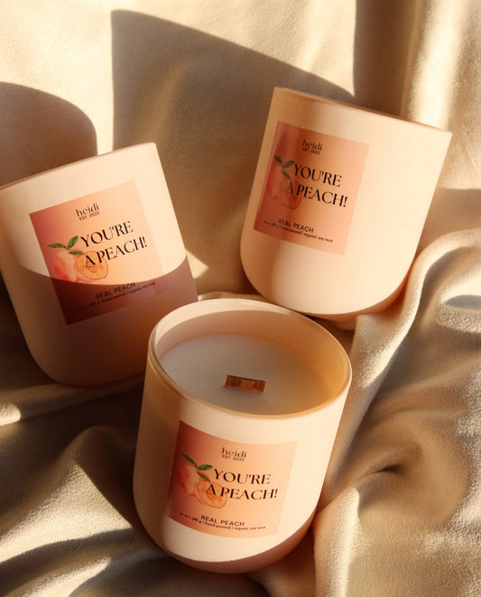 Heidi Studio - You’re a Peach 10oz Candle