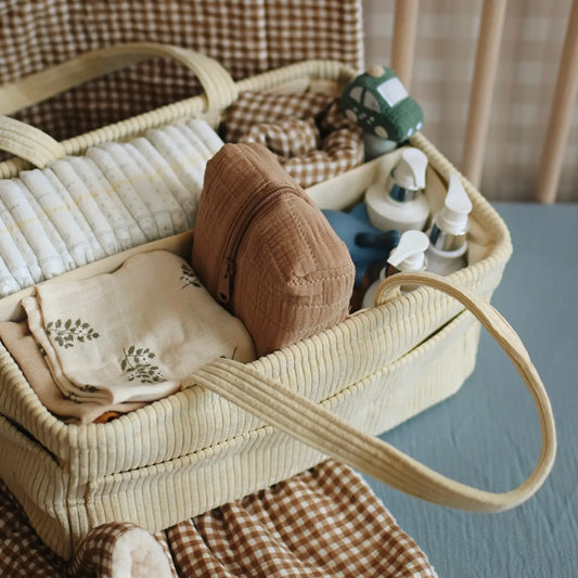 Minika - Diaper Caddy - Cream