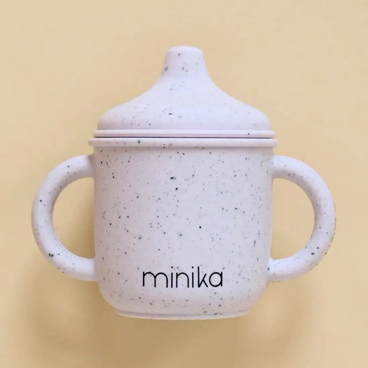 Minika - Silicone Sippy Cup - Lavender