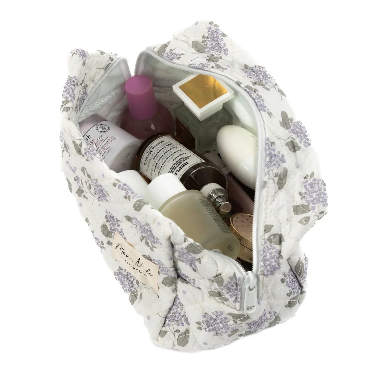 Blush Peony Boutique - Moon Nude - Lilac Large Makeup Bag