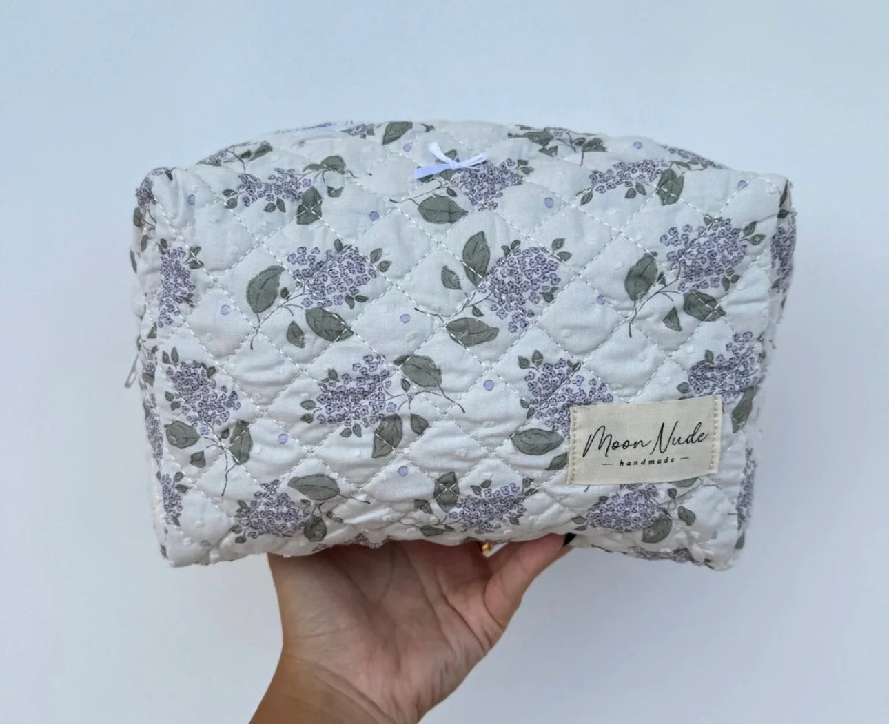 Blush Peony Boutique - Moon Nude - Lilac Large Makeup Bag