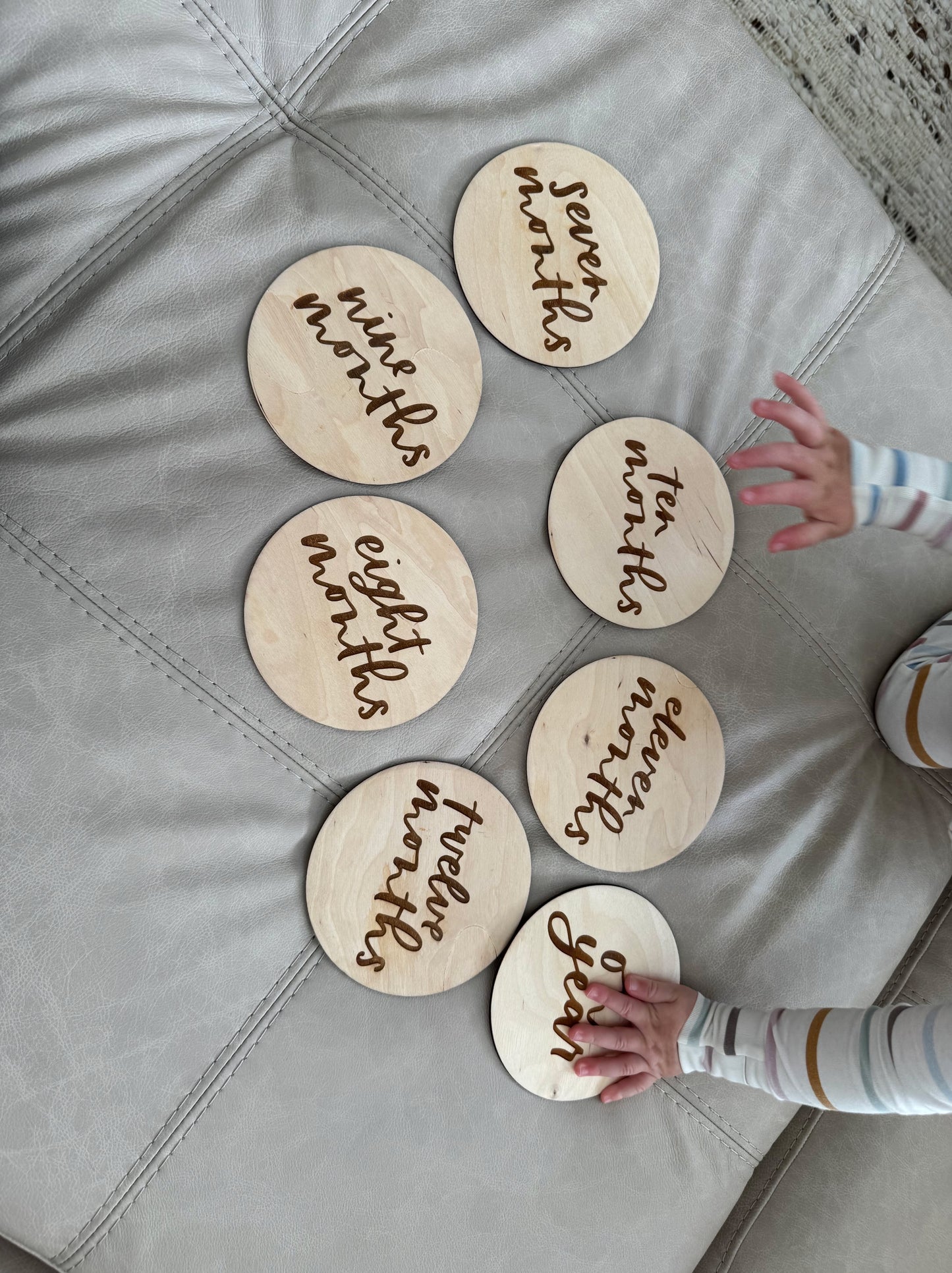 CC - Consignment - Milestone Wooden Set