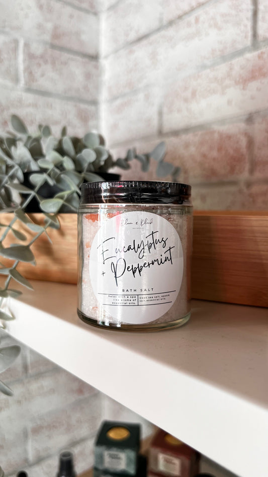 Bloom & Blend - Eucalyptus + Peppermint Bath Soak