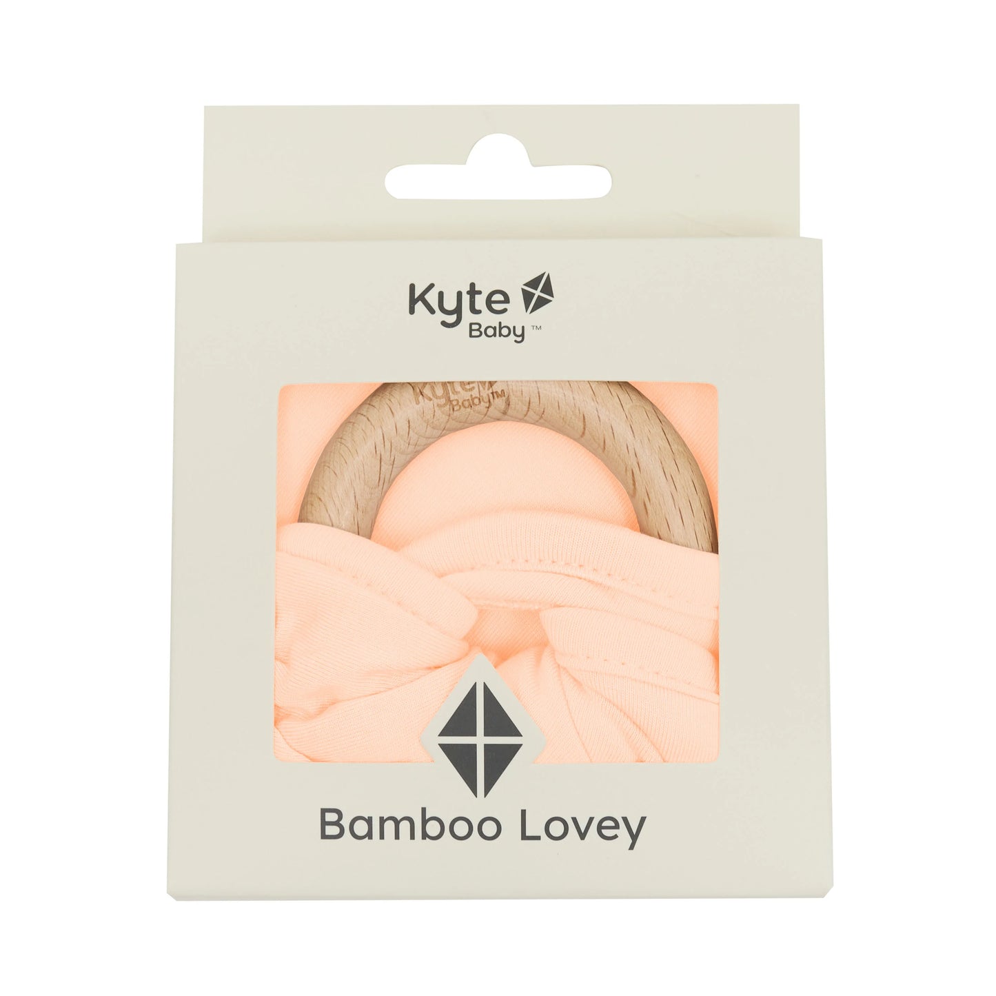 Kyte Baby - Lovey in Canyon with Removable Wooden Teething Ring