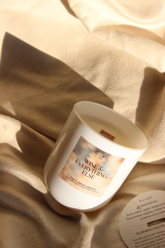 Heidi Studio - Wine & Everything Else 10oz Candle