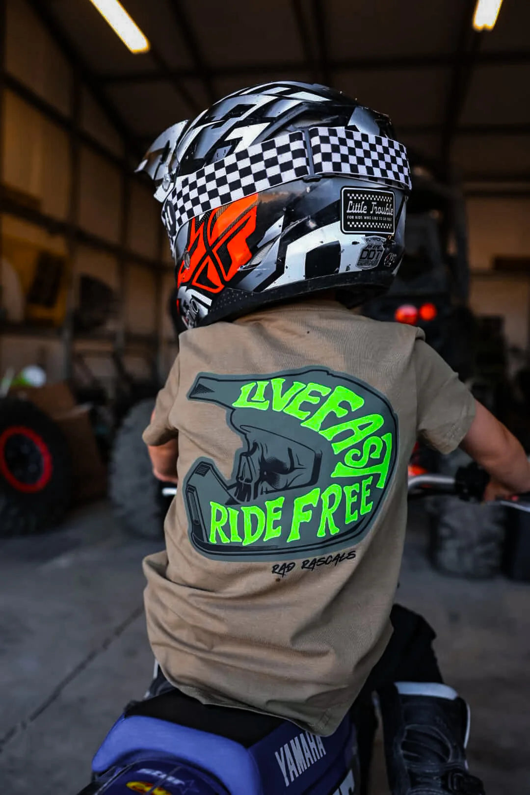 Rad Rascals - Live Fast Ride Free - T-Shirt