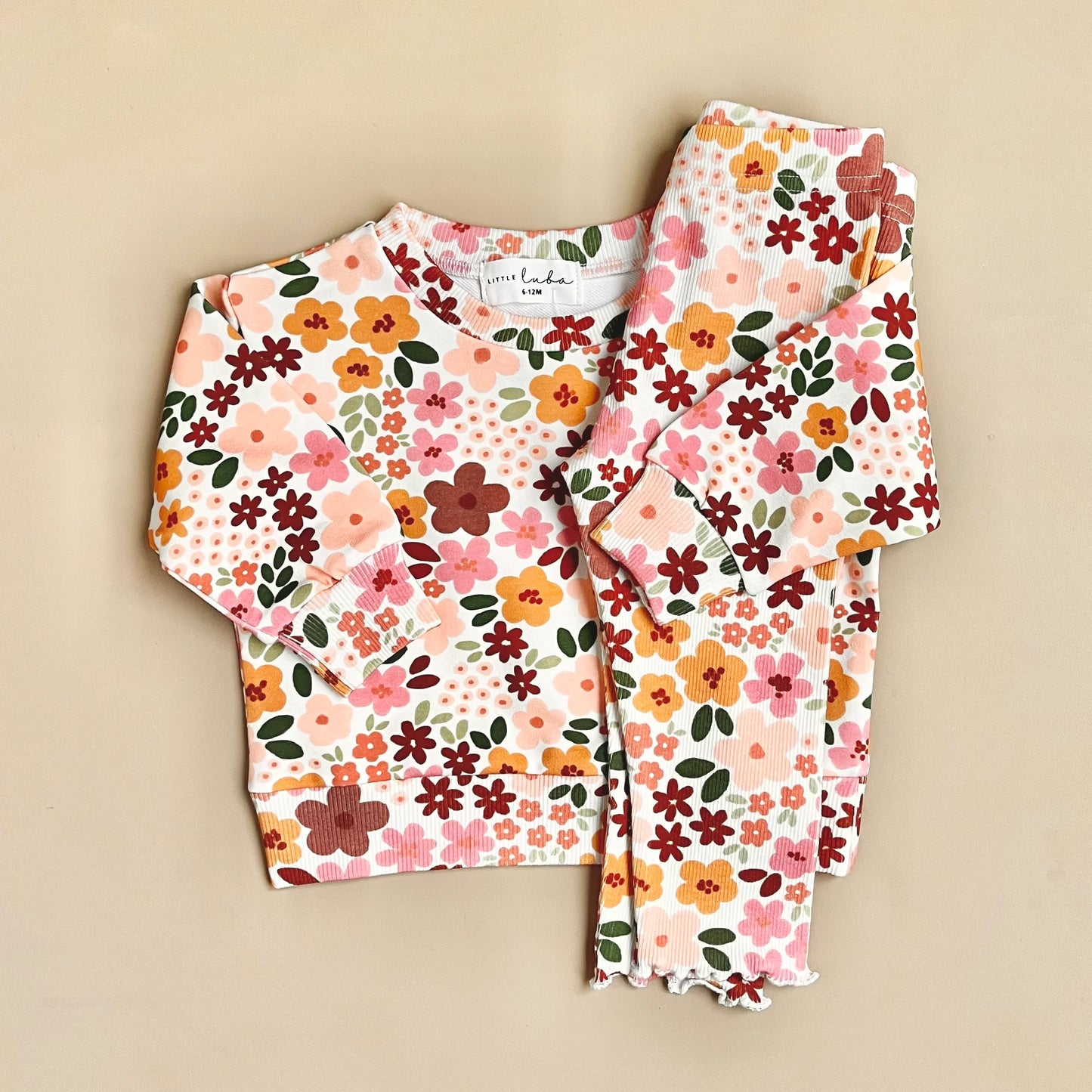 LITTLE LUBA Ditsy Floral- Lounge Set