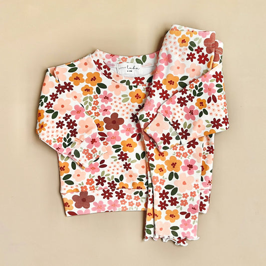 LITTLE LUBA Ditsy Floral- Lounge Set