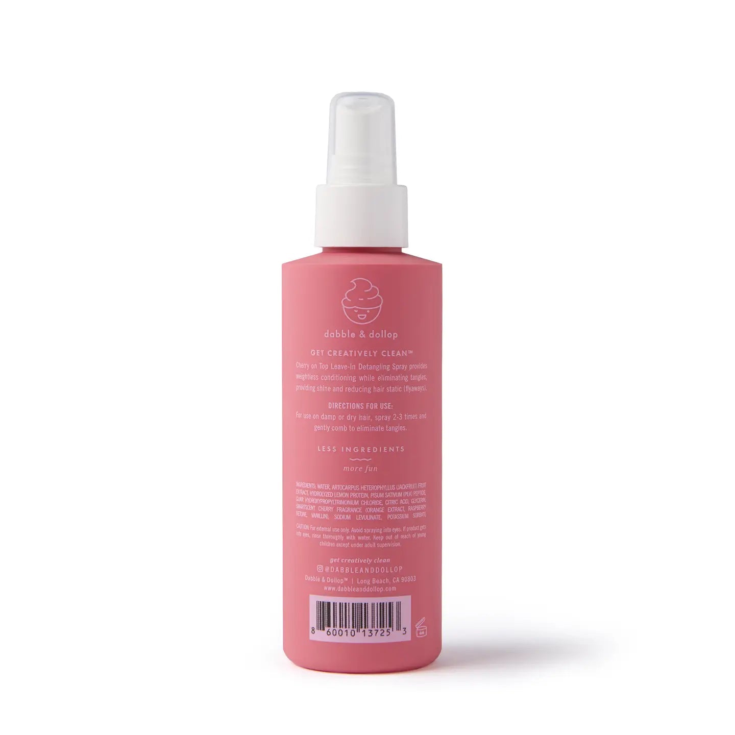 Dabble & Dollop - Cherry On Top® Hair Detangling & Conditioning Spray