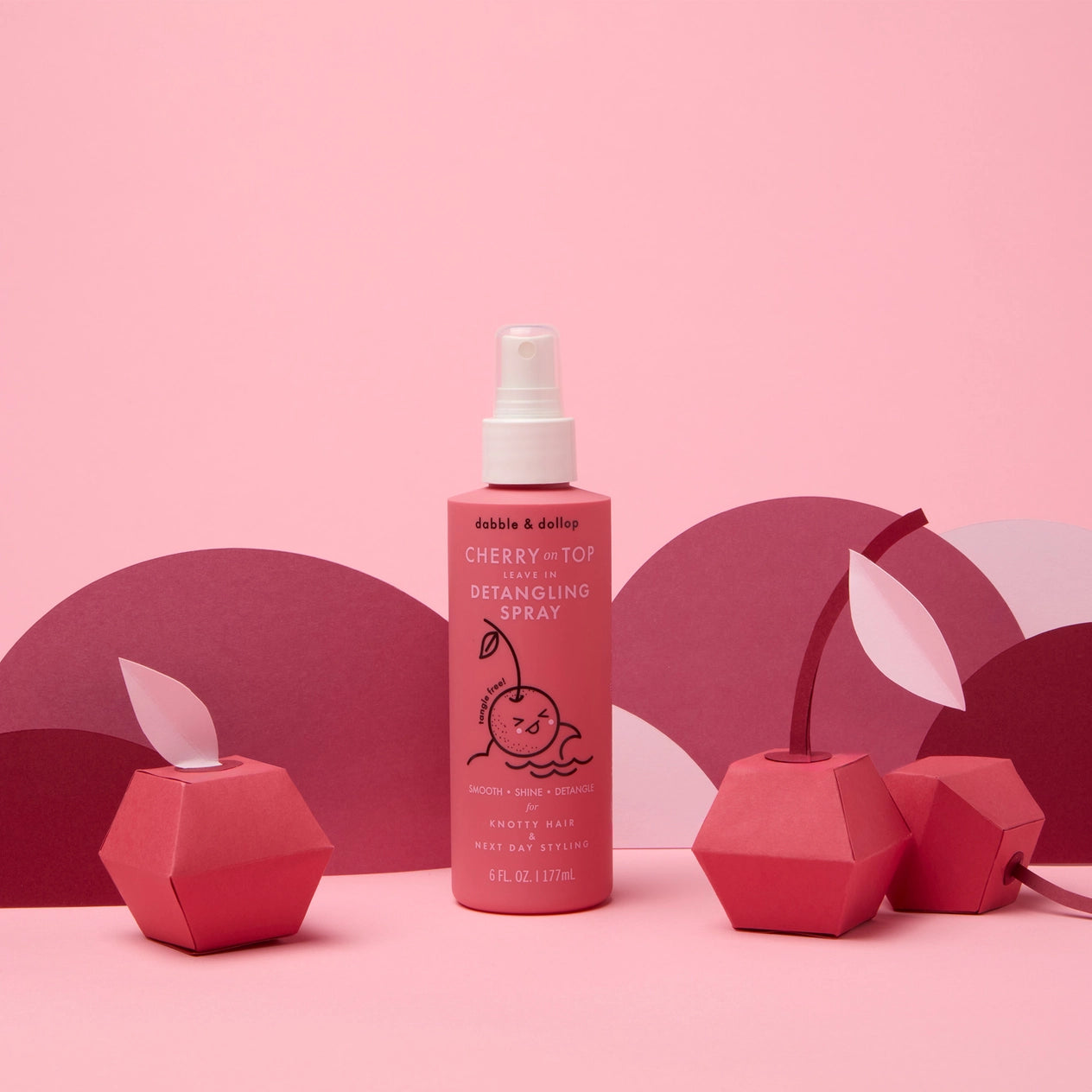 Dabble & Dollop - Cherry On Top® Hair Detangling & Conditioning Spray