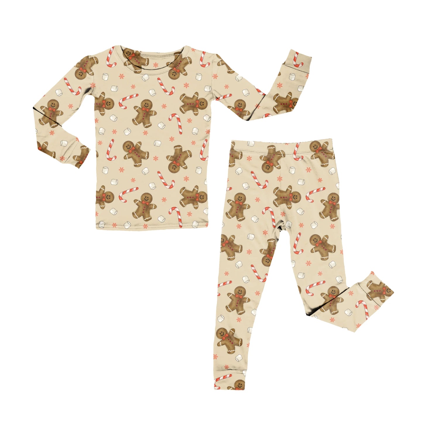 LITTLE LUBA - Bamboo 2 Piece Set - Cozy Candy-Land
