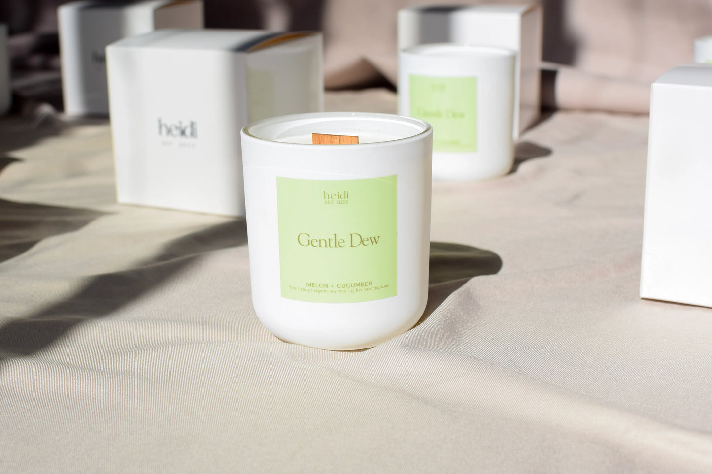 Heidi Studio - Gentle Dew - 8oz Candle
