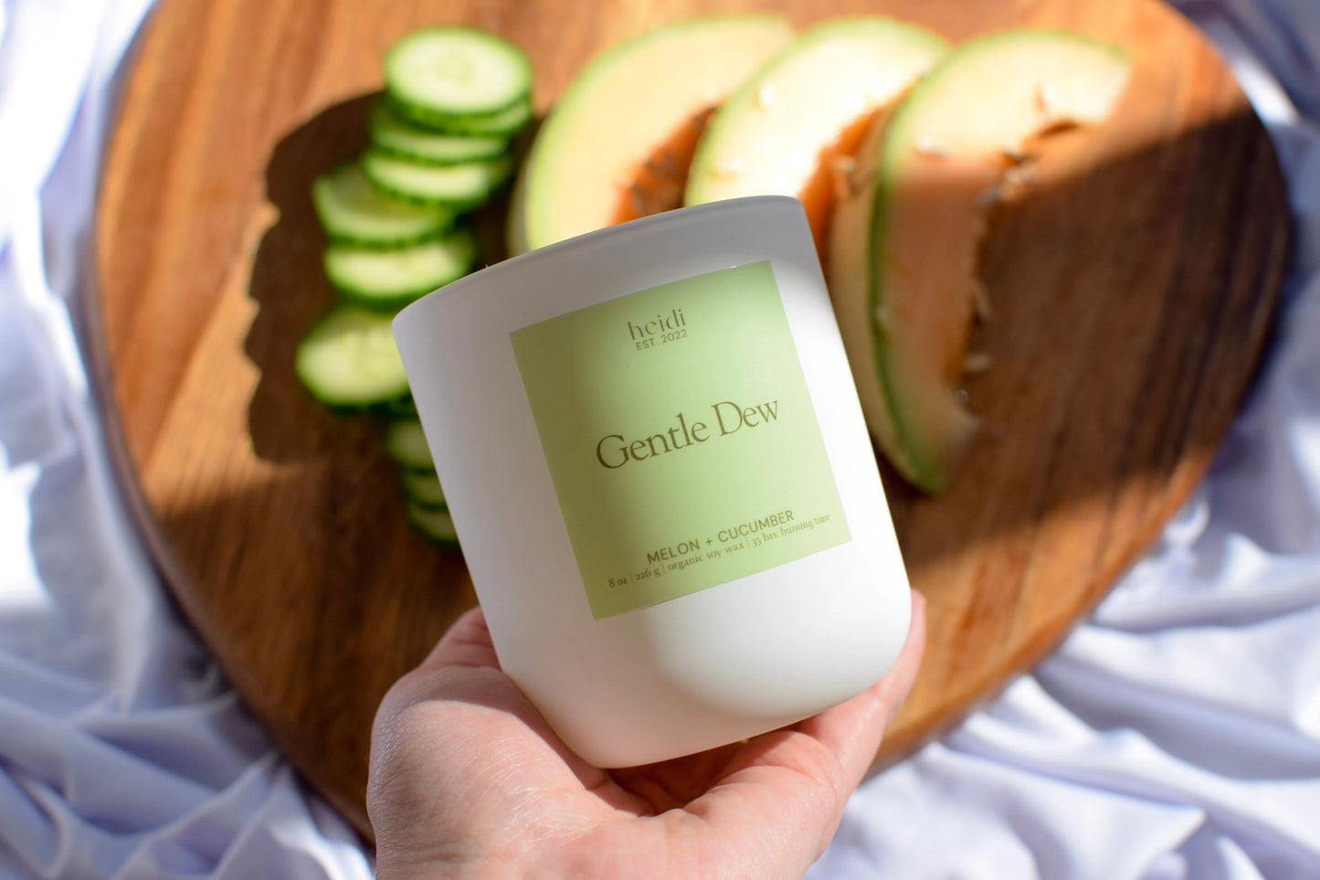 Heidi Studio - Gentle Dew - 8oz Candle