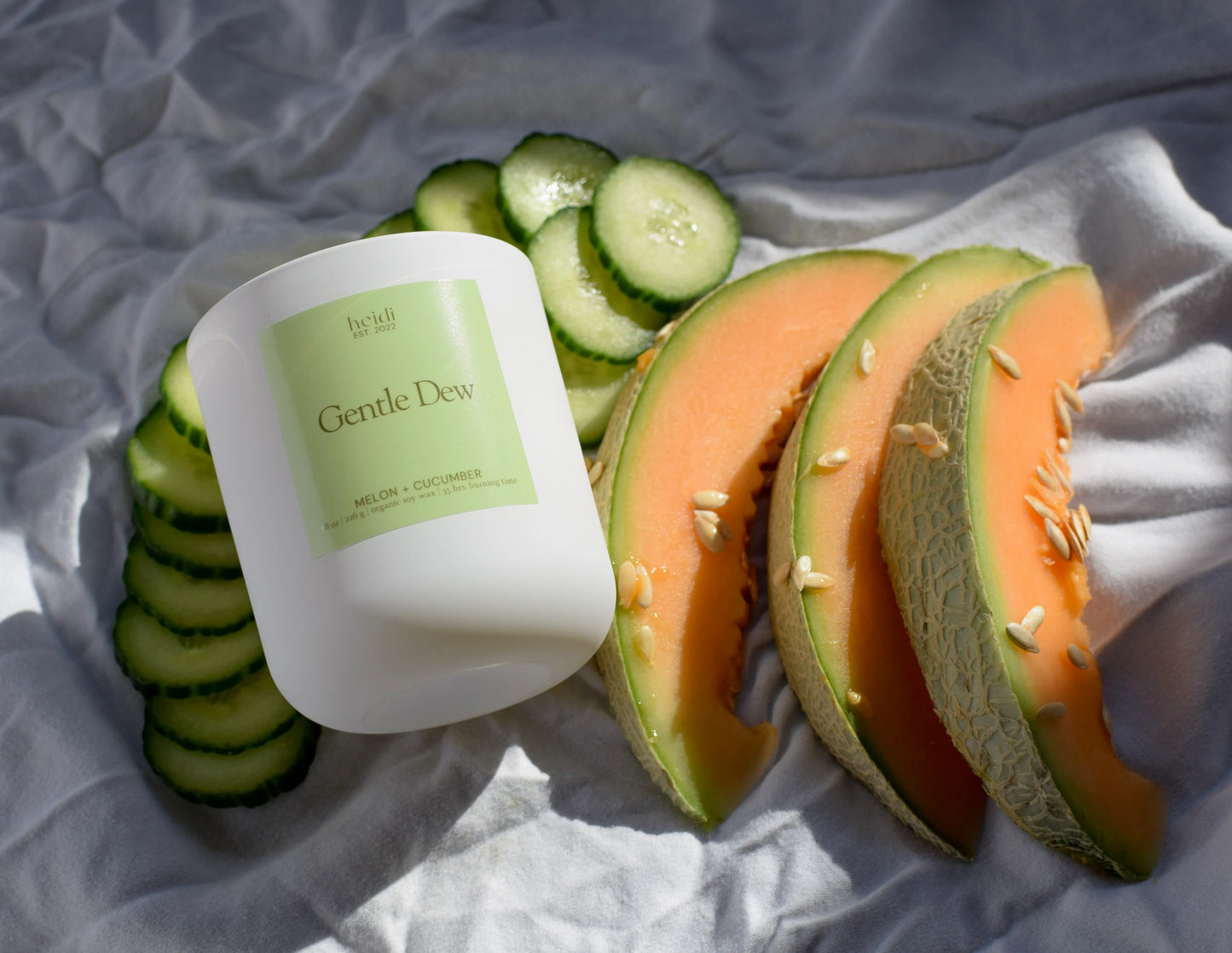 Heidi Studio - Gentle Dew - 8oz Candle