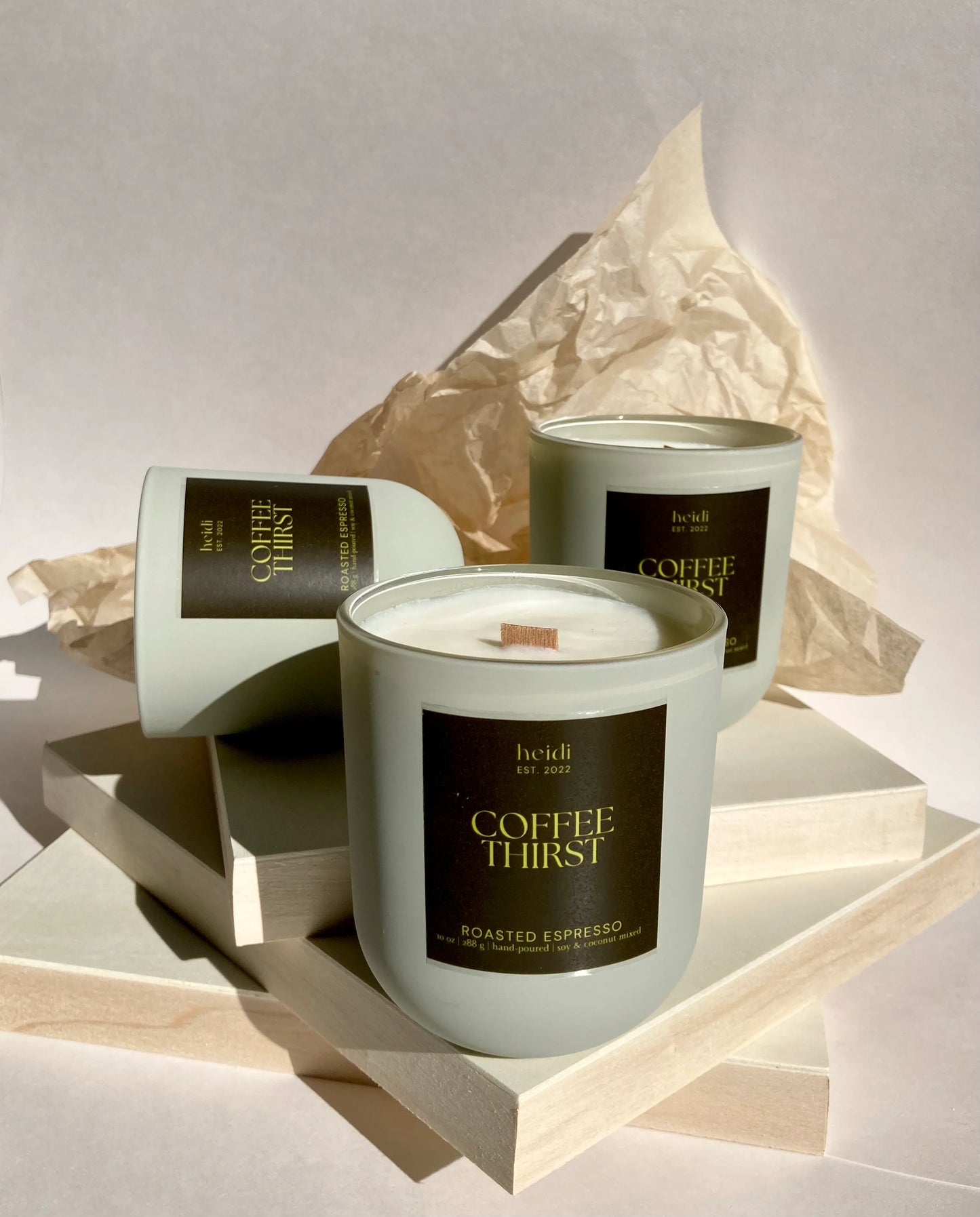 Heidi Studio - Coffee Thirst- 8oz Candle