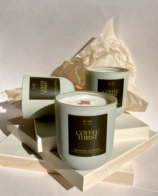 Heidi Studio - Coffee Thirst- 8oz Candle