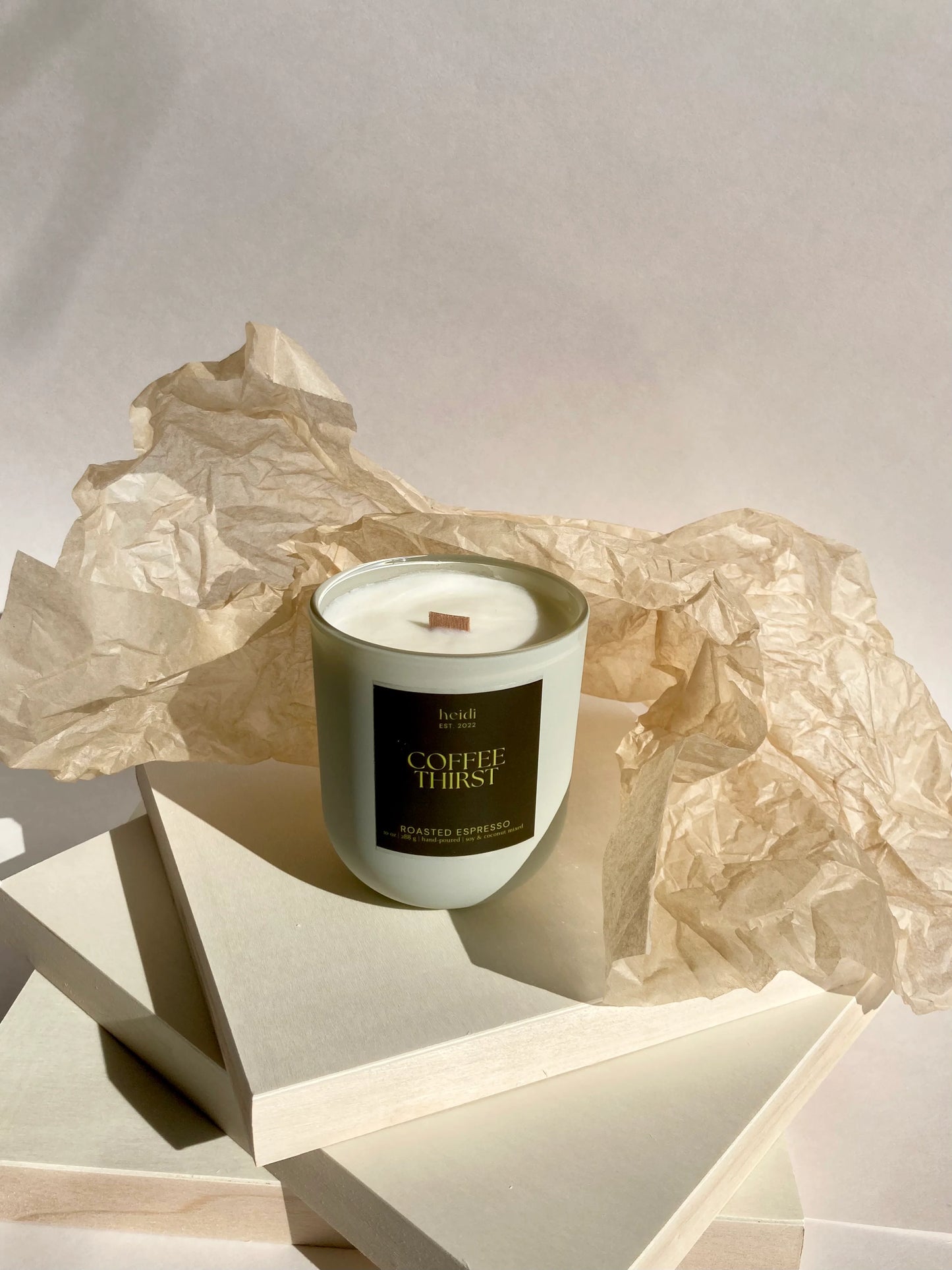 Heidi Studio - Coffee Thirst- 8oz Candle