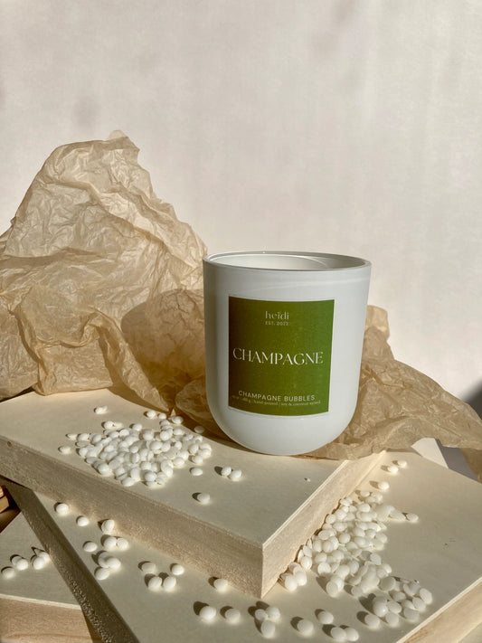 Heidi Studio - Champagne- 8oz Candle