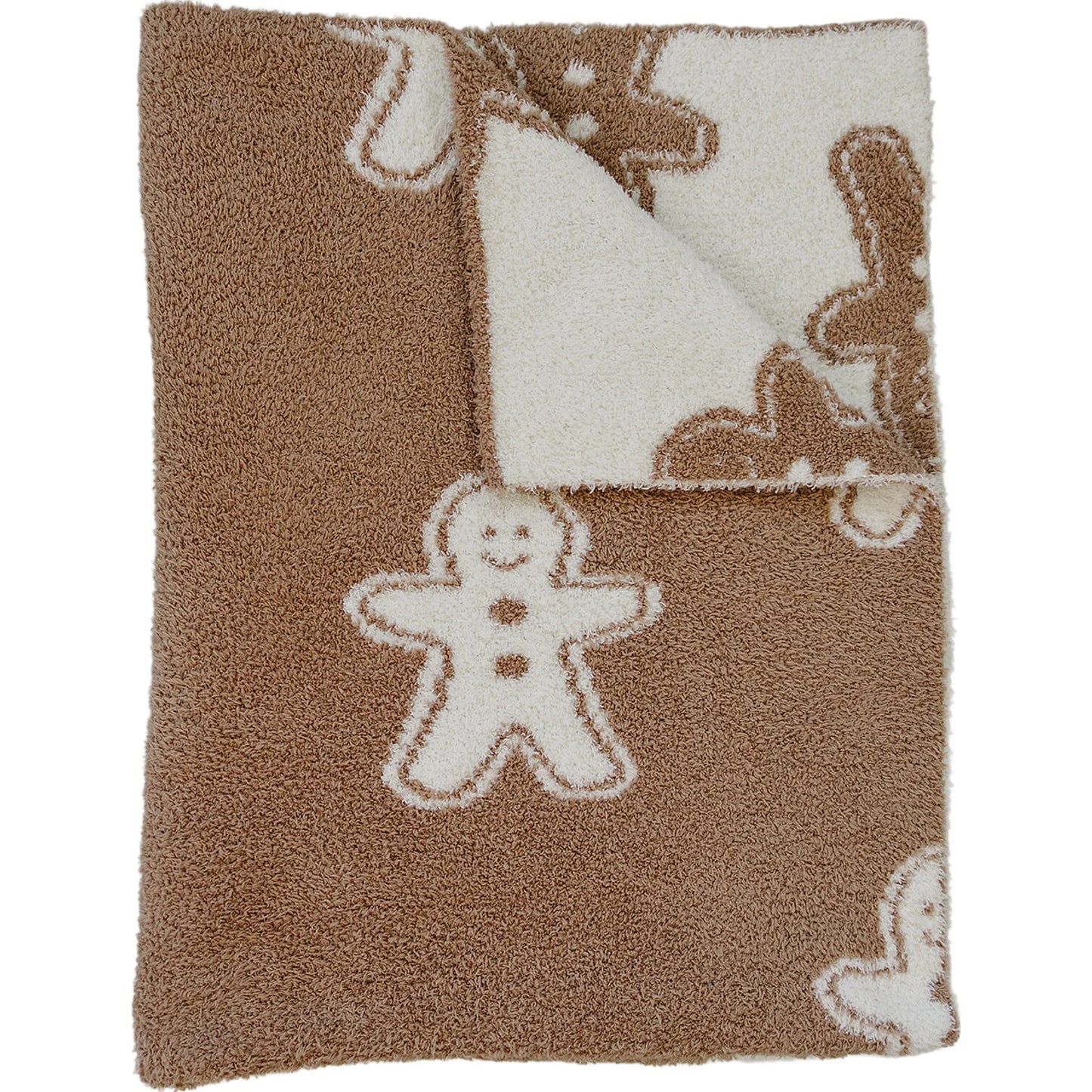Mebie Baby - Gingerbread Plush Blanket