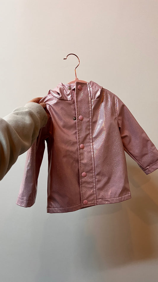 SP - Consignment - Joe Fresh Pink Rain Coat - 18-24M