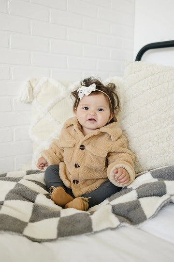 Mebie Baby - Sherpa Shacket