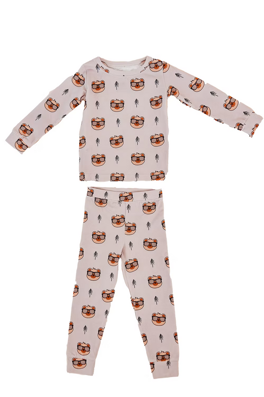 Little Aspen Baby Co - Cool Bear 2 Piece Set