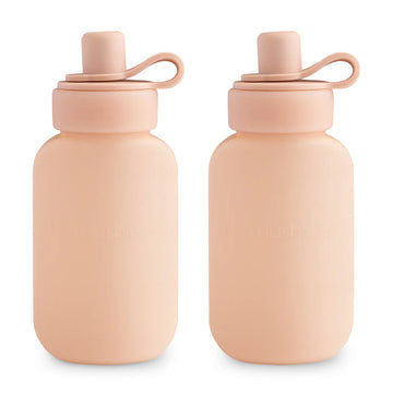 Mushie -Silicone Puree Pouch 2-Pack - Blush