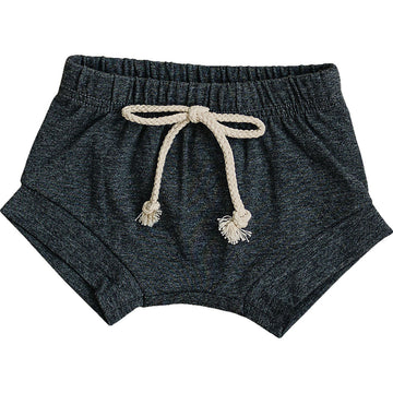 Mebie Baby - Charcoal Cotton Shorts