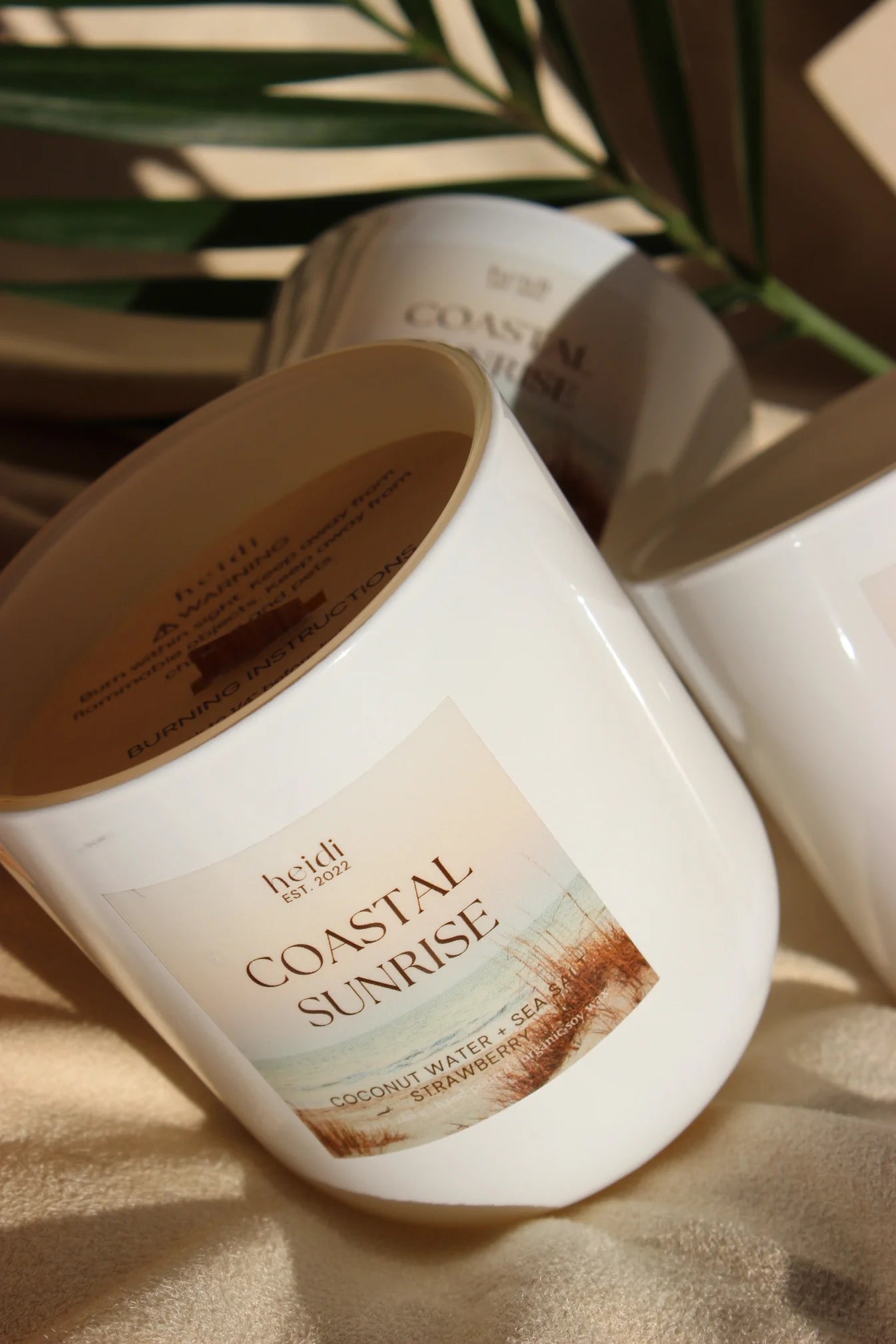 Heidi Studio - Coastal Sunrise 8oz Candle