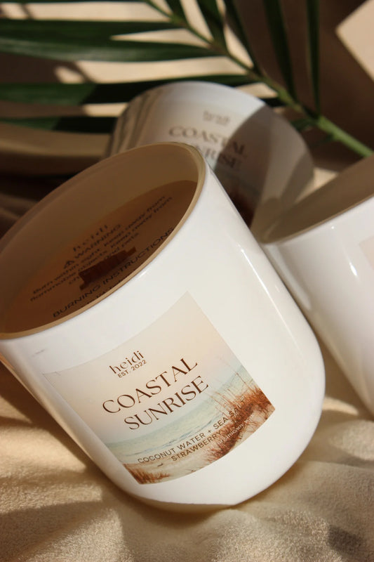 Heidi Studio - Coastal Sunrise 8oz Candle