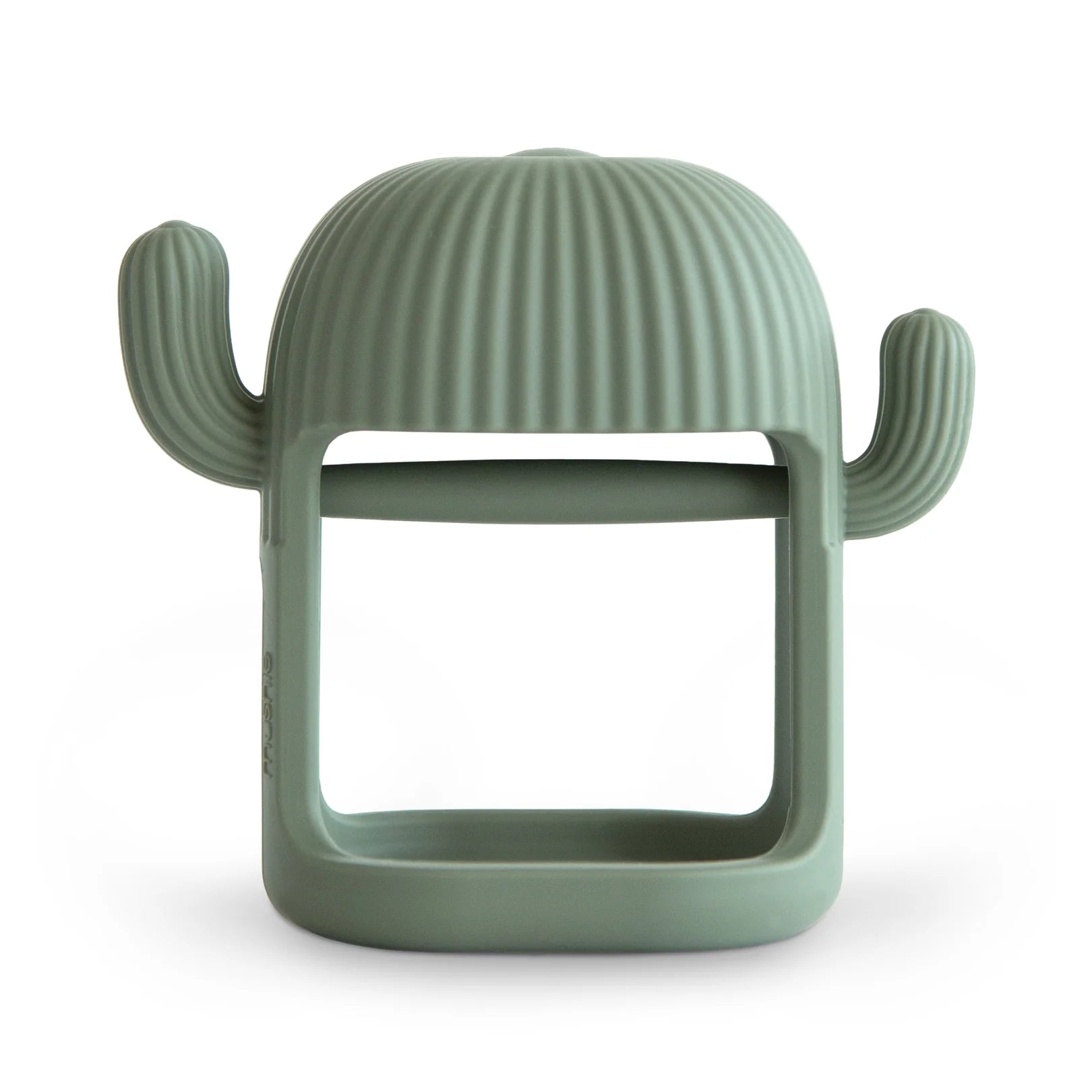 Mushie - No-Drop Cactus Teether (Dried Thyme)