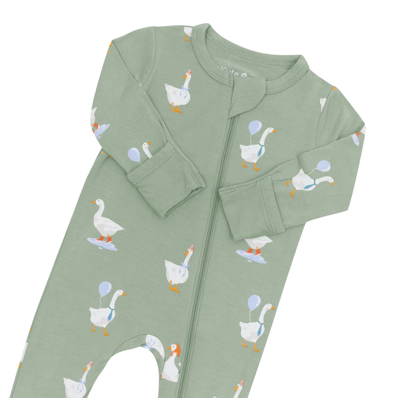 Kyte Baby - Zippered Footie in Silly Goose