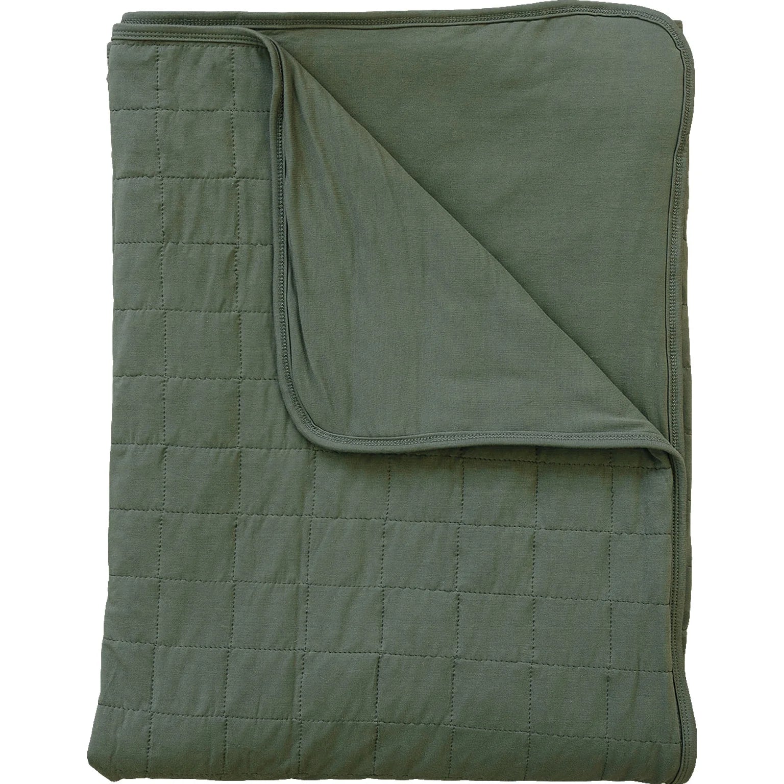 Mebie Baby - Bamboo Quilt - Olive