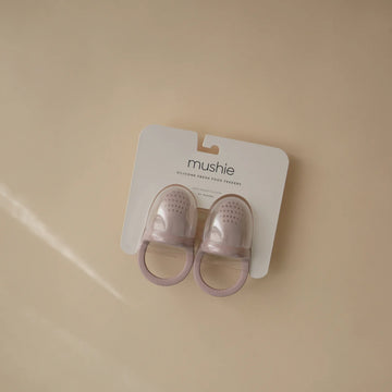Mushie - Silicone Fresh Food Feeder 2-Pack Soft Lilac